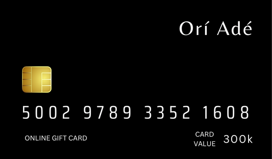 Ori Ade Gift Card